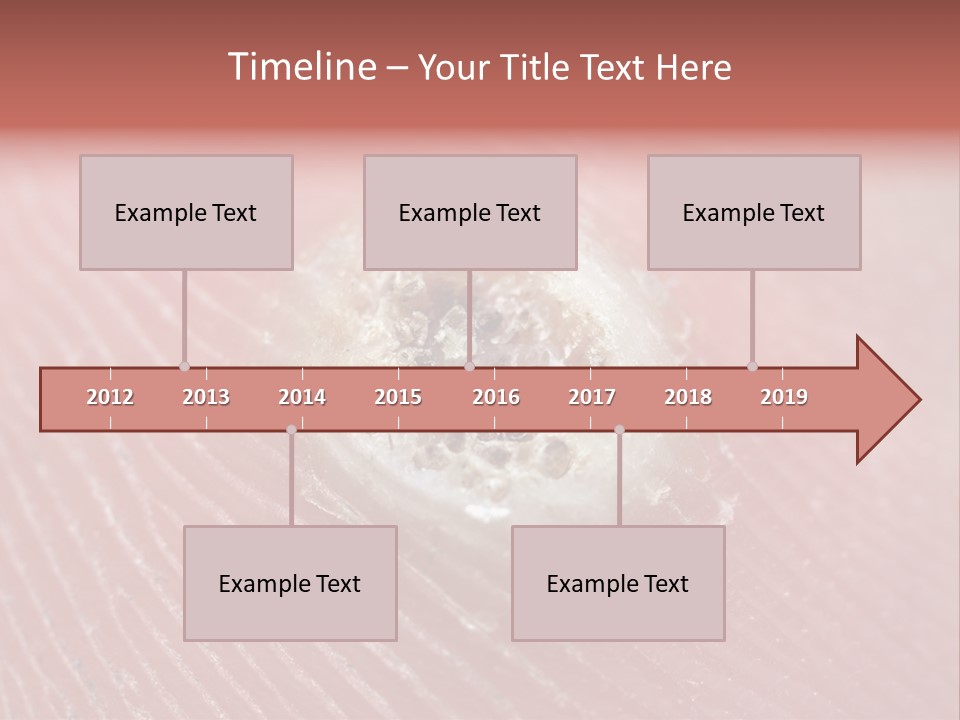 Macro Close Up Papillomavirus PowerPoint Template