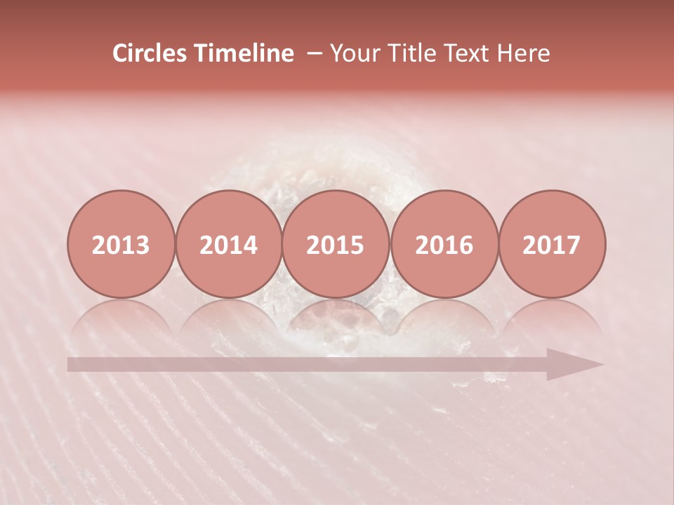 Macro Close Up Papillomavirus PowerPoint Template