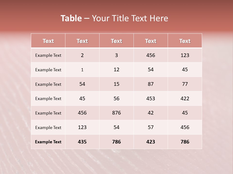 Macro Close Up Papillomavirus PowerPoint Template