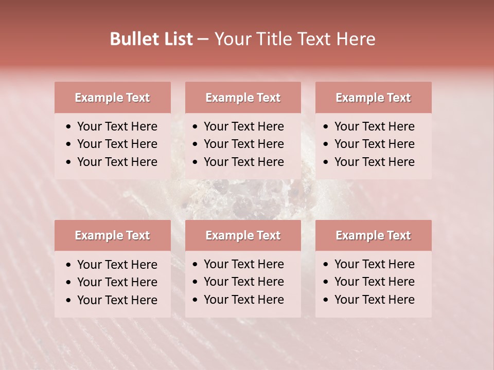 Macro Close Up Papillomavirus PowerPoint Template