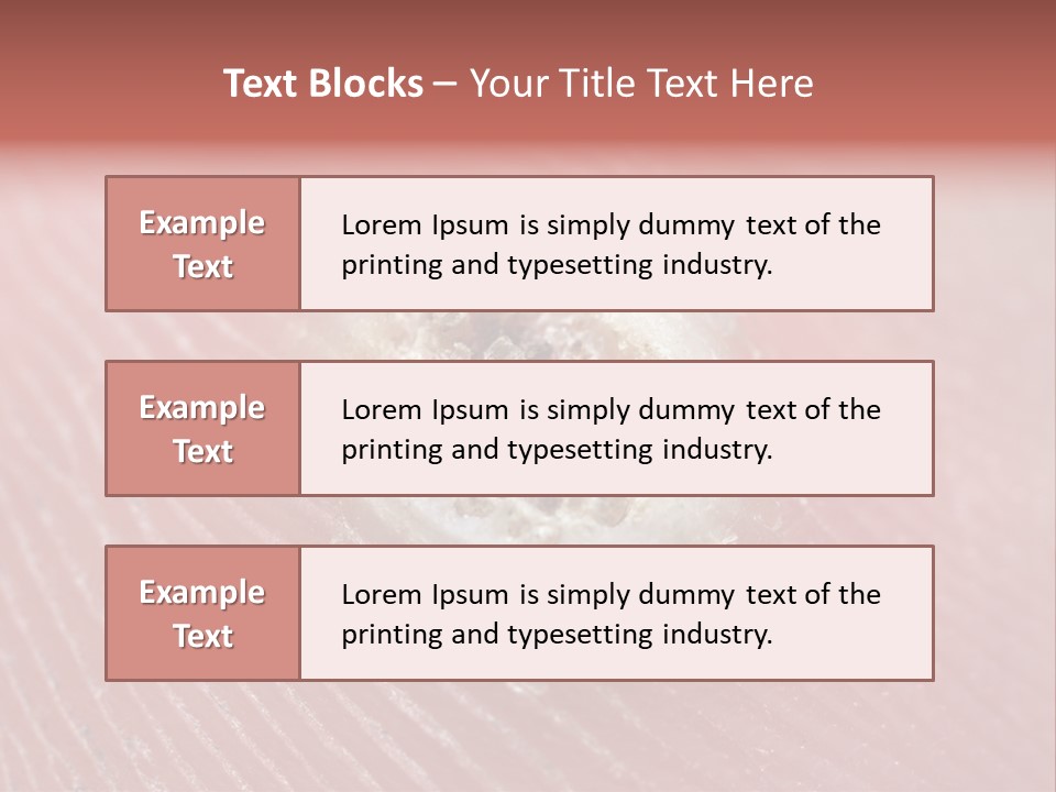 Macro Close Up Papillomavirus PowerPoint Template
