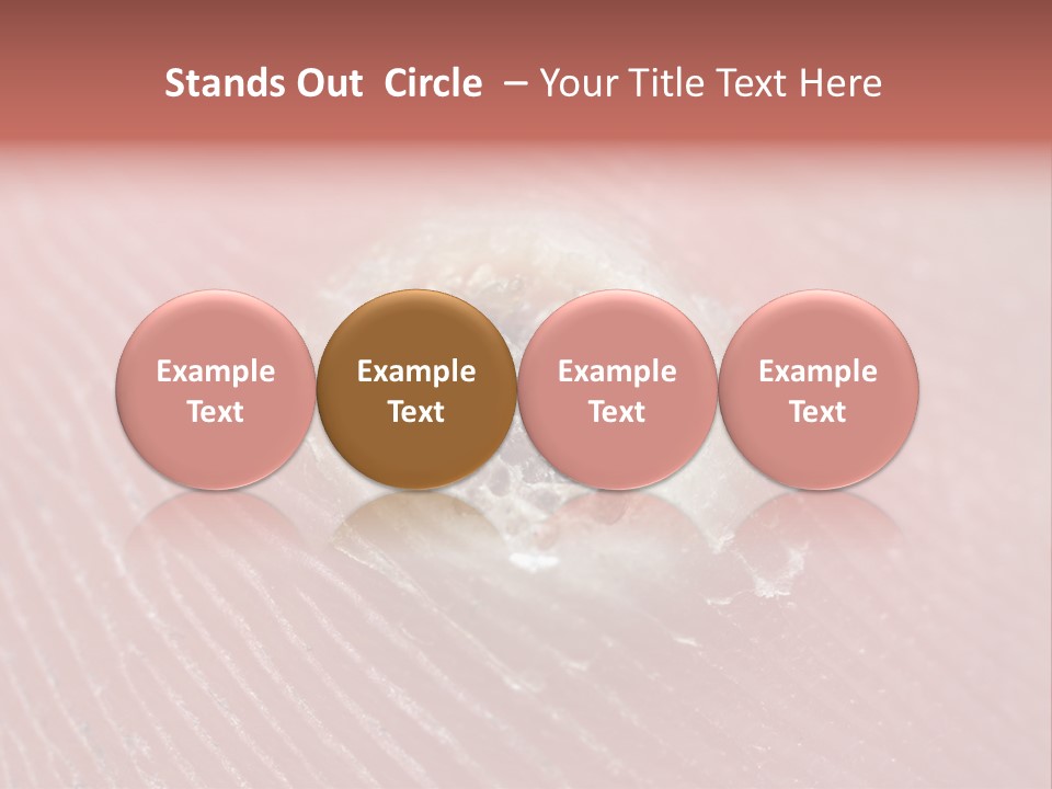 Macro Close Up Papillomavirus PowerPoint Template