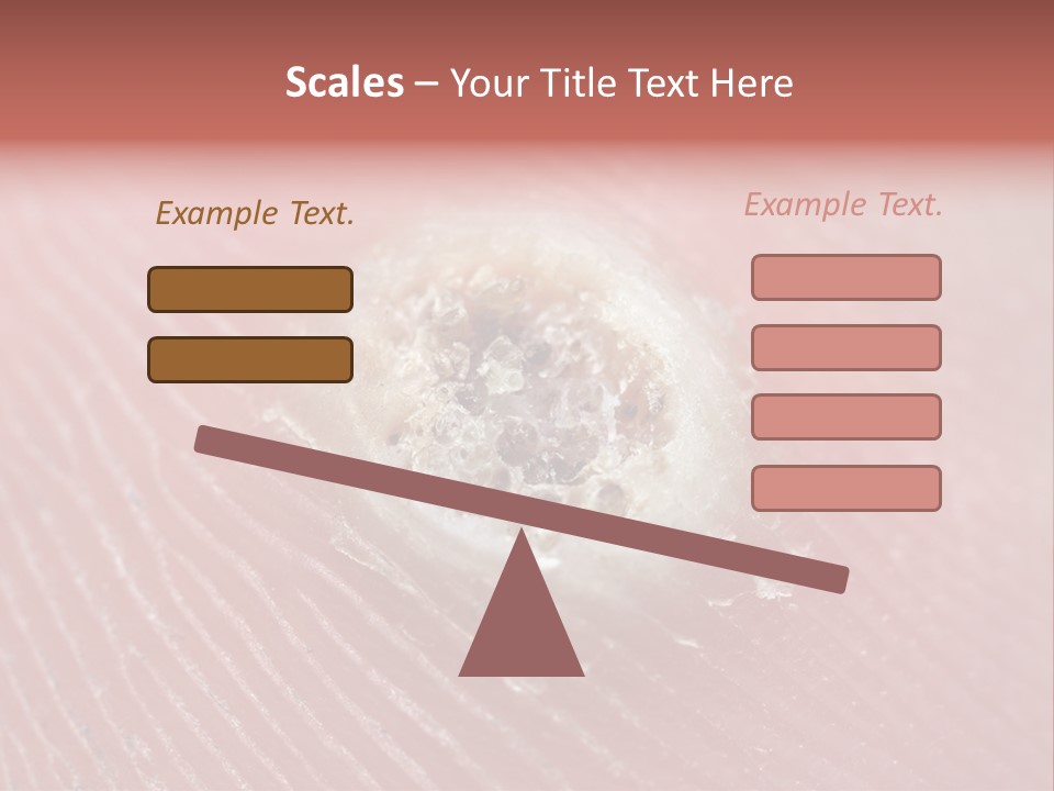Macro Close Up Papillomavirus PowerPoint Template