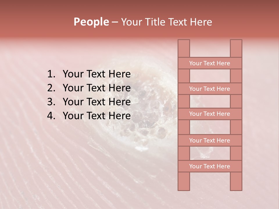 Macro Close Up Papillomavirus PowerPoint Template
