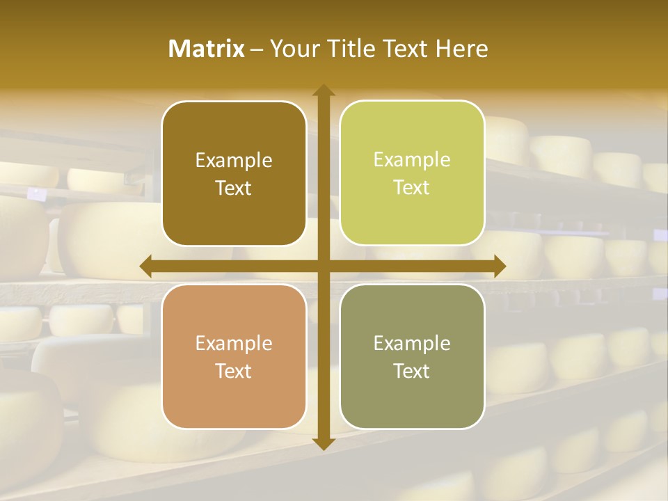 Shelf Round Nutrition PowerPoint Template