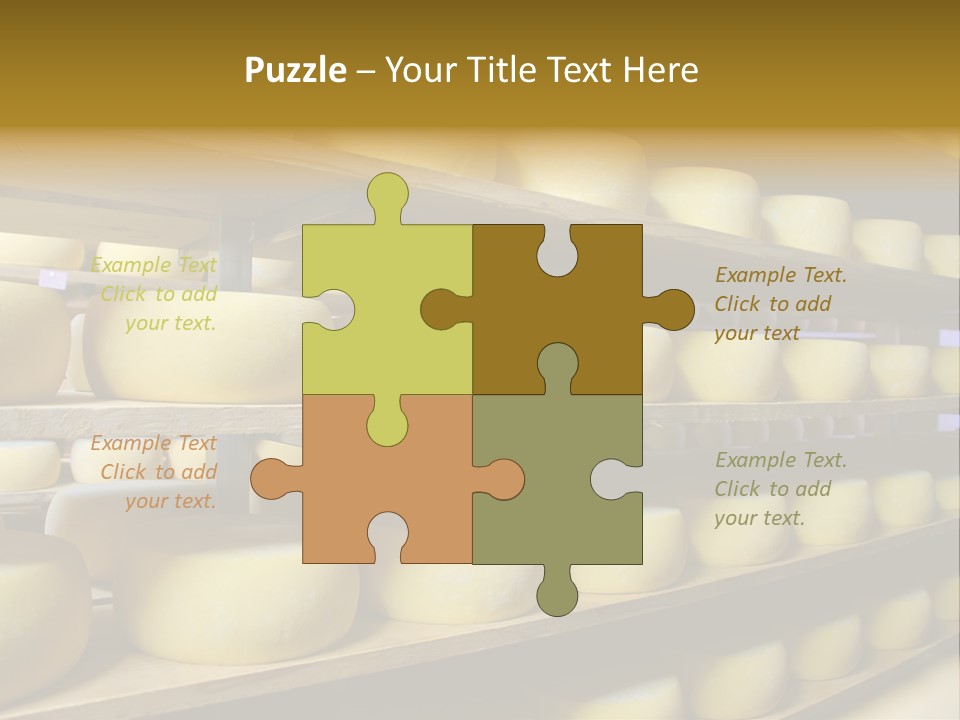 Shelf Round Nutrition PowerPoint Template