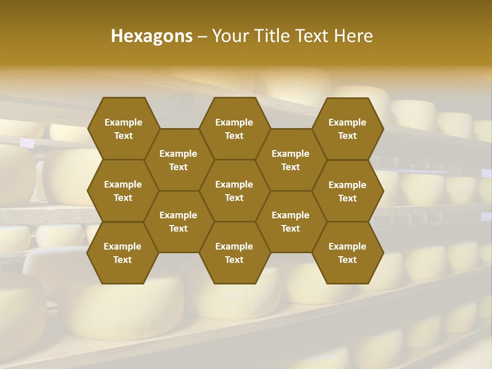 Shelf Round Nutrition PowerPoint Template