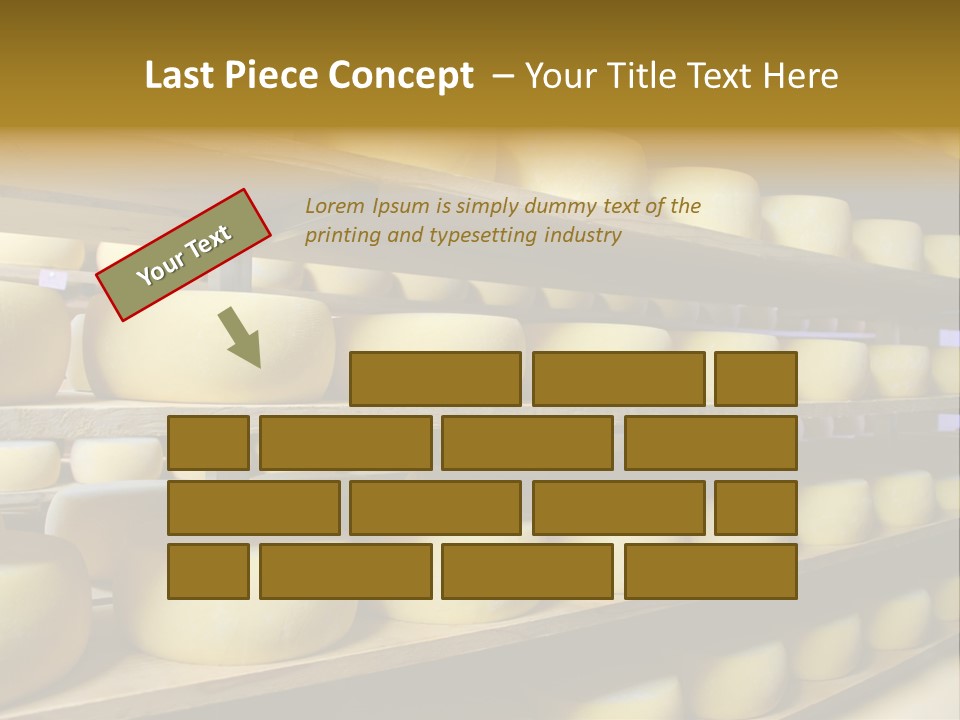 Shelf Round Nutrition PowerPoint Template