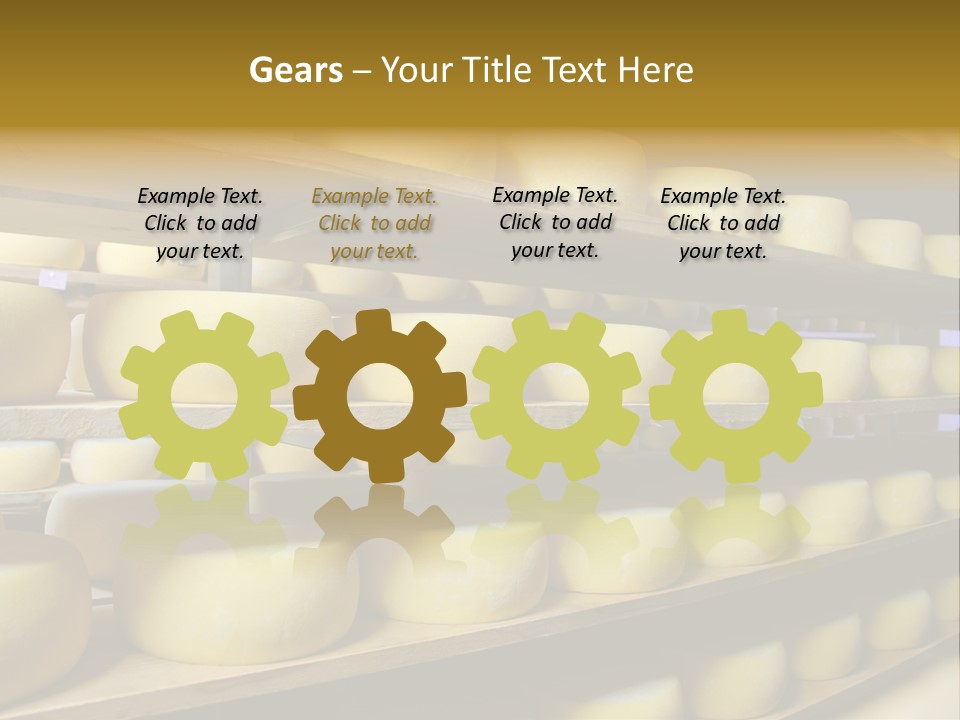 Shelf Round Nutrition PowerPoint Template
