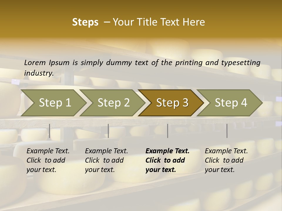 Shelf Round Nutrition PowerPoint Template