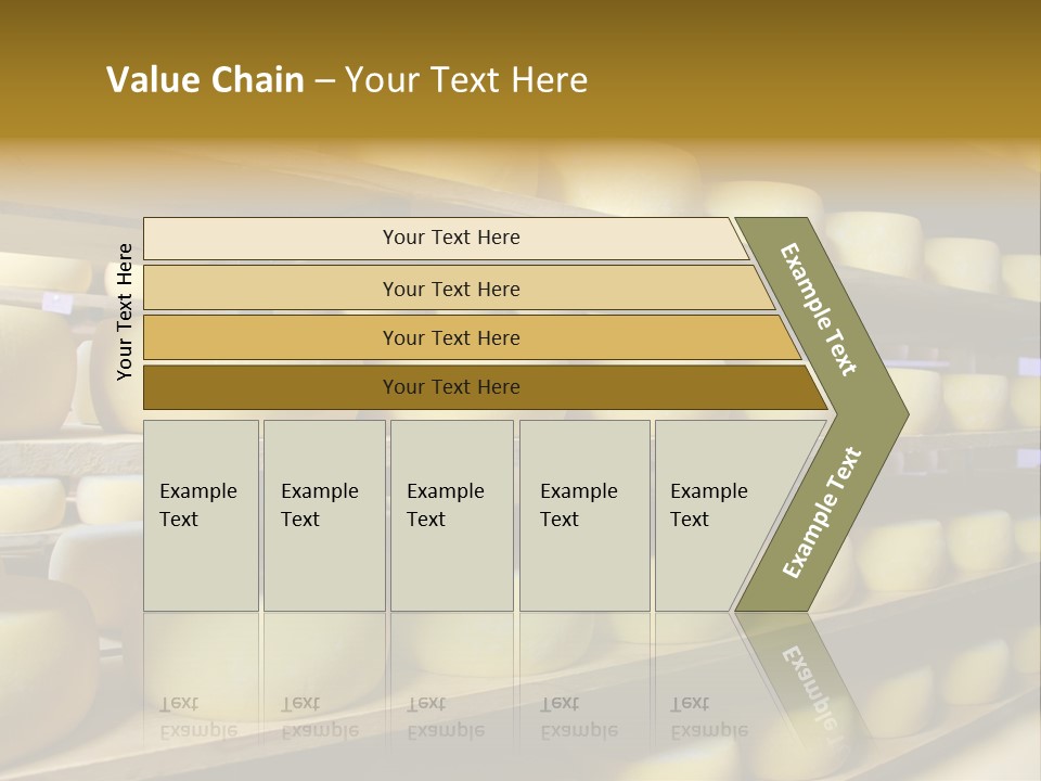 Shelf Round Nutrition PowerPoint Template