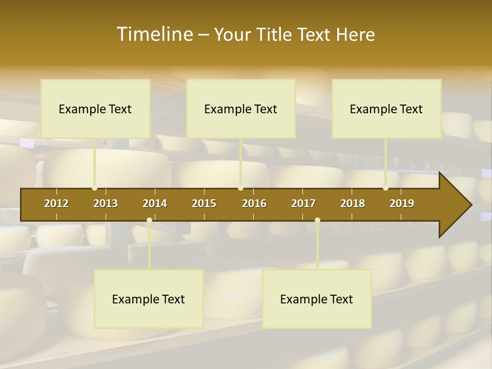 Shelf Round Nutrition PowerPoint Template