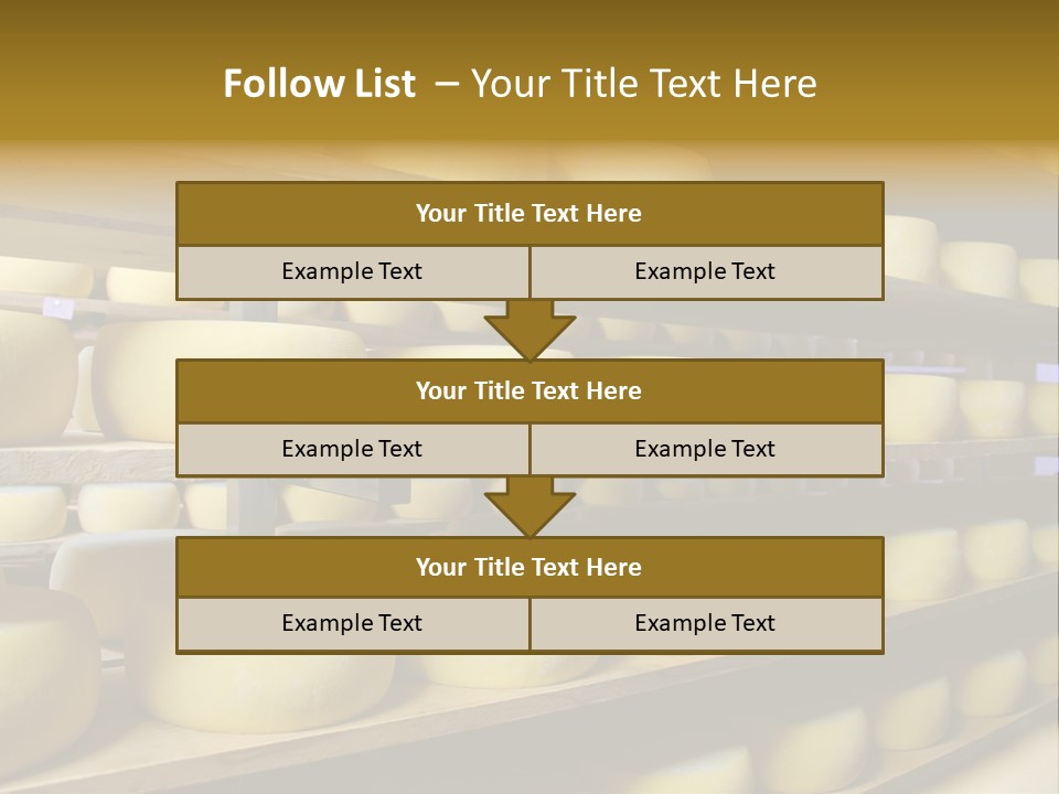 Shelf Round Nutrition PowerPoint Template