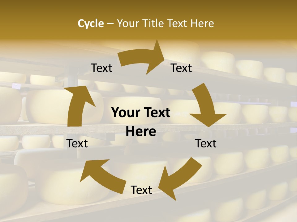 Shelf Round Nutrition PowerPoint Template