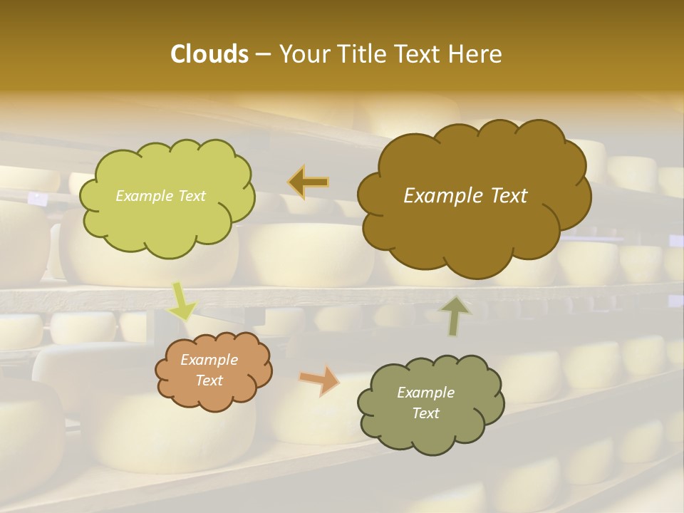 Shelf Round Nutrition PowerPoint Template