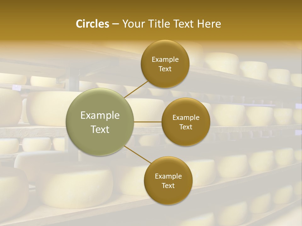 Shelf Round Nutrition PowerPoint Template
