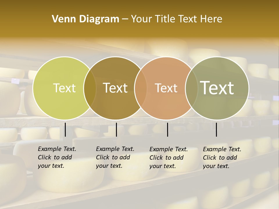Shelf Round Nutrition PowerPoint Template