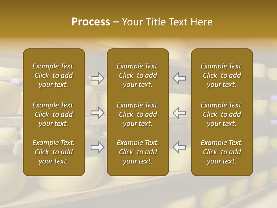 Shelf Round Nutrition PowerPoint Template
