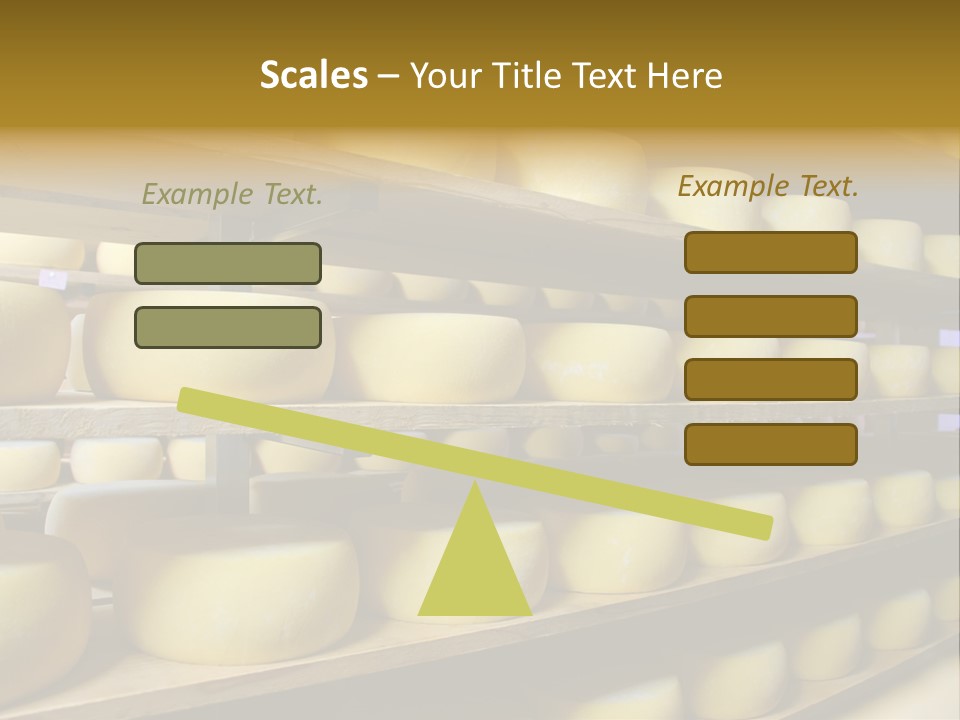 Shelf Round Nutrition PowerPoint Template