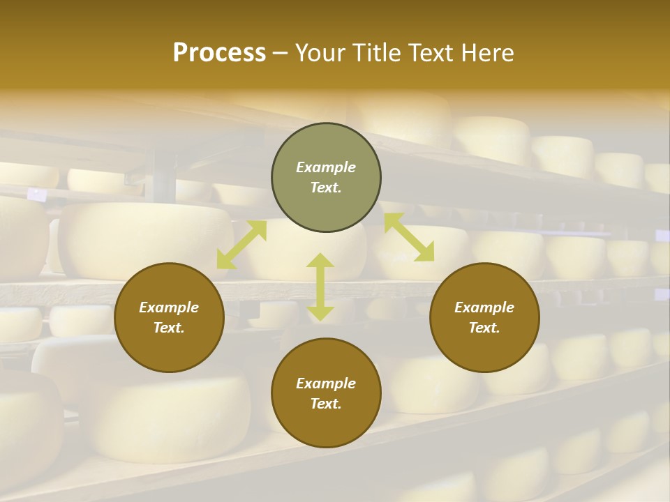 Shelf Round Nutrition PowerPoint Template