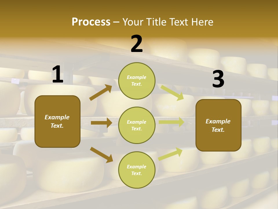 Shelf Round Nutrition PowerPoint Template