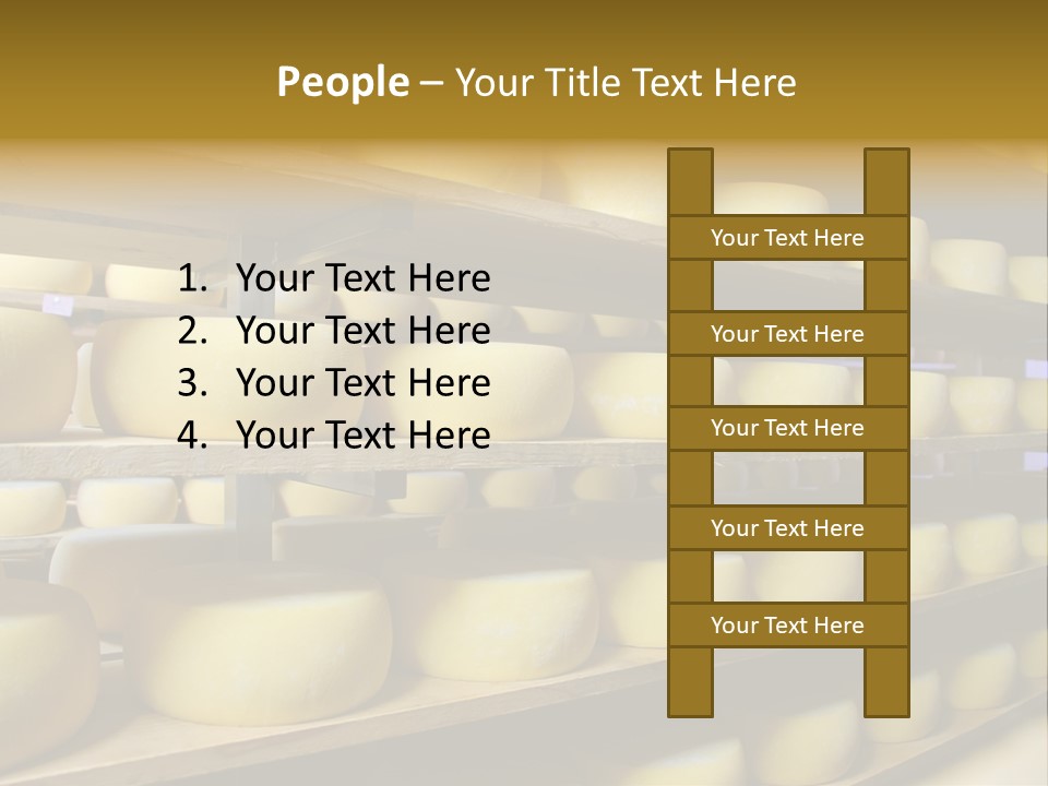 Shelf Round Nutrition PowerPoint Template