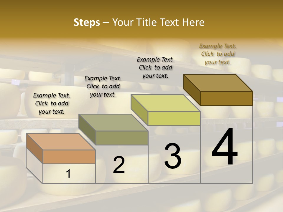 Shelf Round Nutrition PowerPoint Template