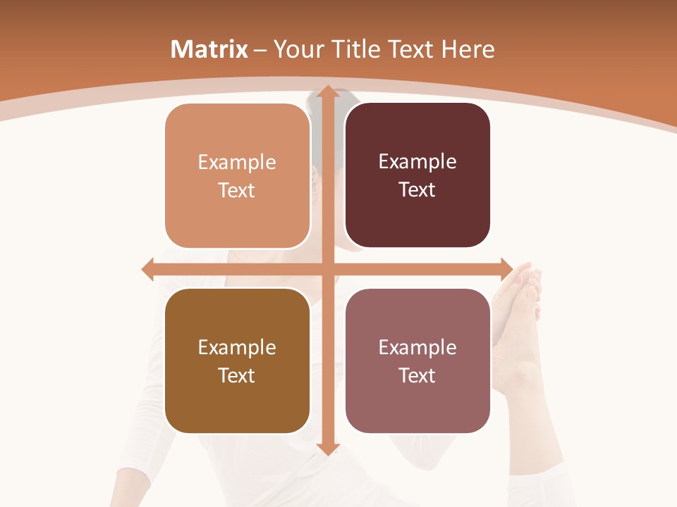 Woman Fit Beautiful PowerPoint Template