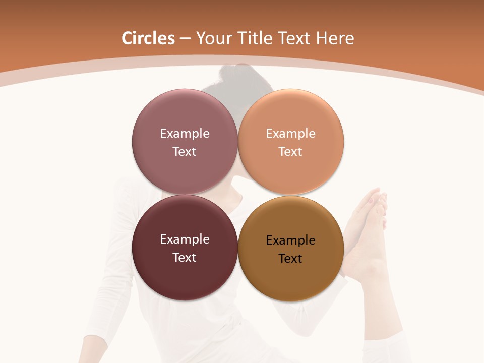 Woman Fit Beautiful PowerPoint Template