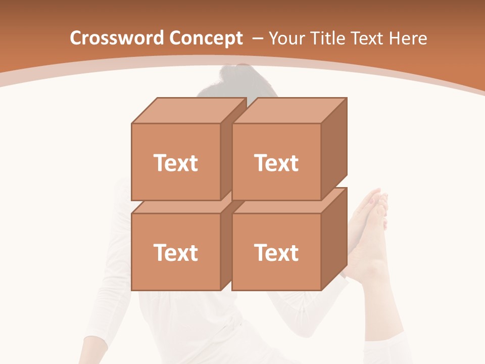 Woman Fit Beautiful PowerPoint Template