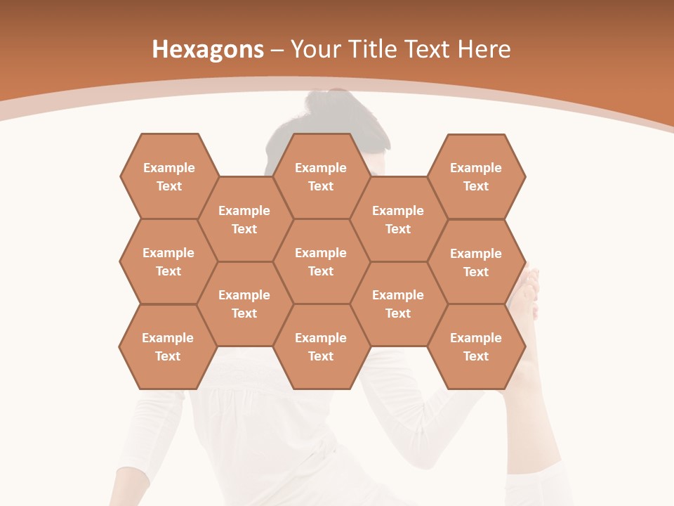 Woman Fit Beautiful PowerPoint Template