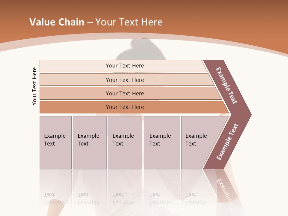 Woman Fit Beautiful PowerPoint Template