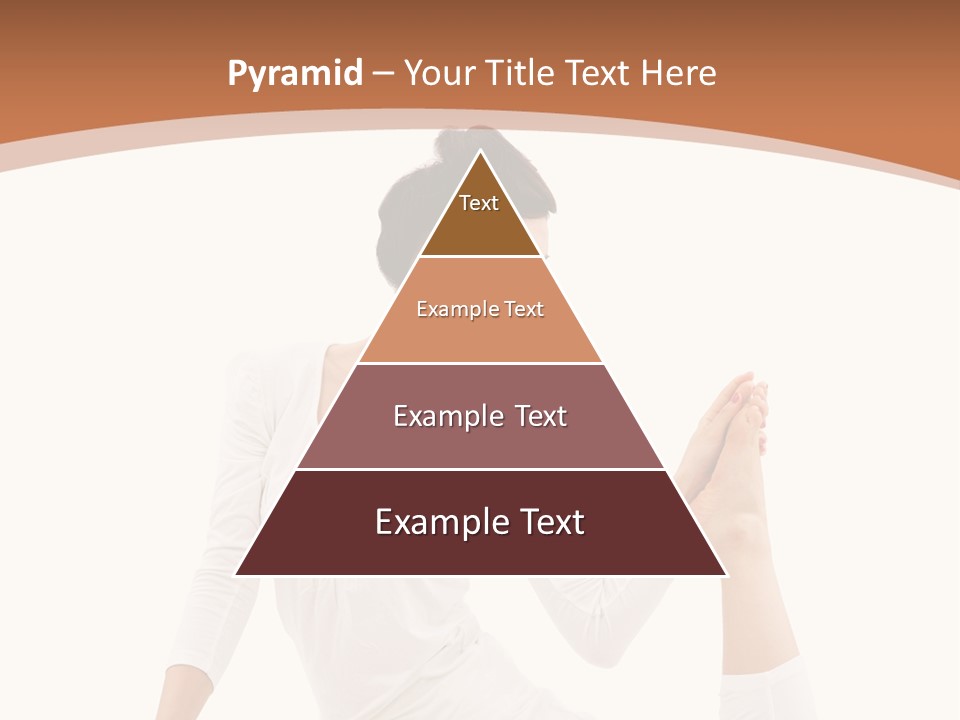 Woman Fit Beautiful PowerPoint Template