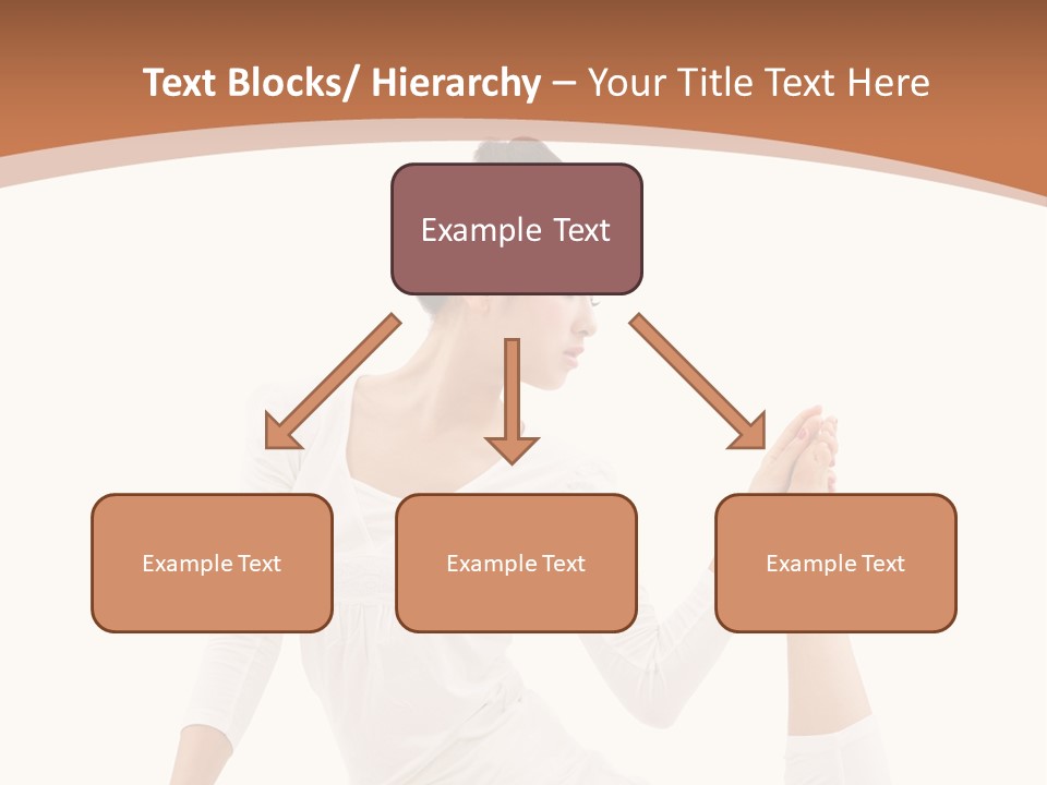 Woman Fit Beautiful PowerPoint Template