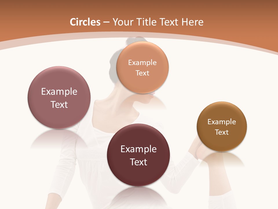 Woman Fit Beautiful PowerPoint Template