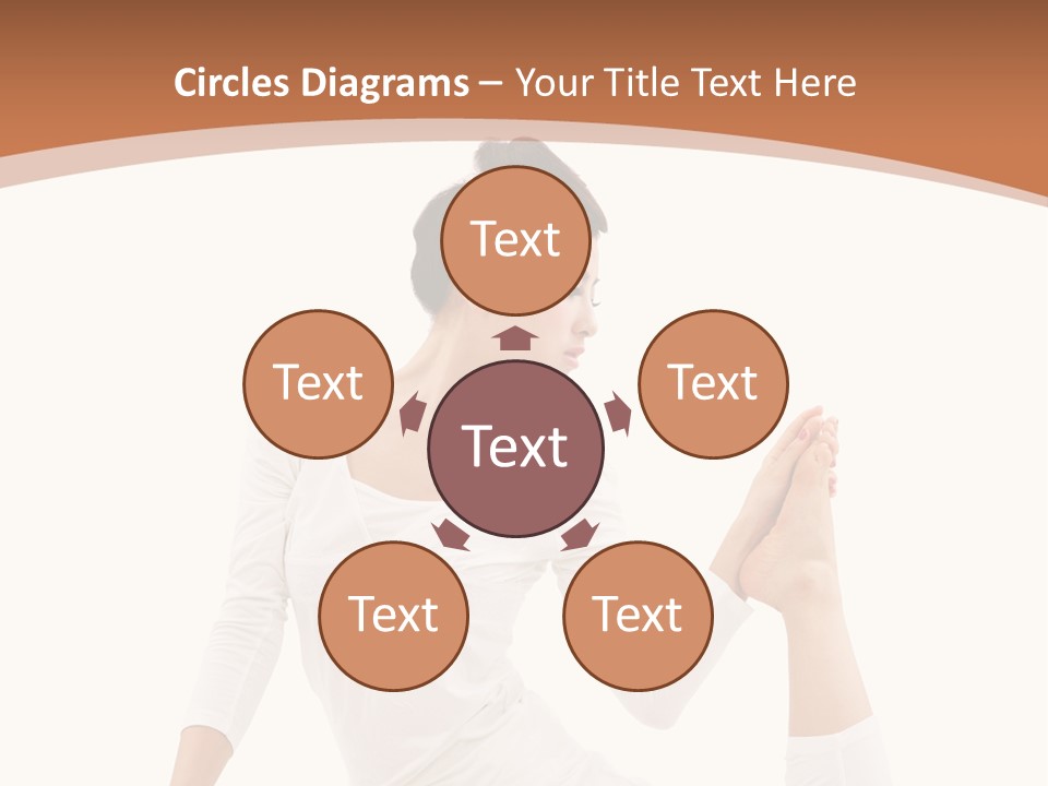 Woman Fit Beautiful PowerPoint Template