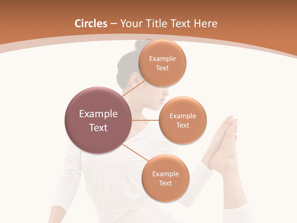 Woman Fit Beautiful PowerPoint Template