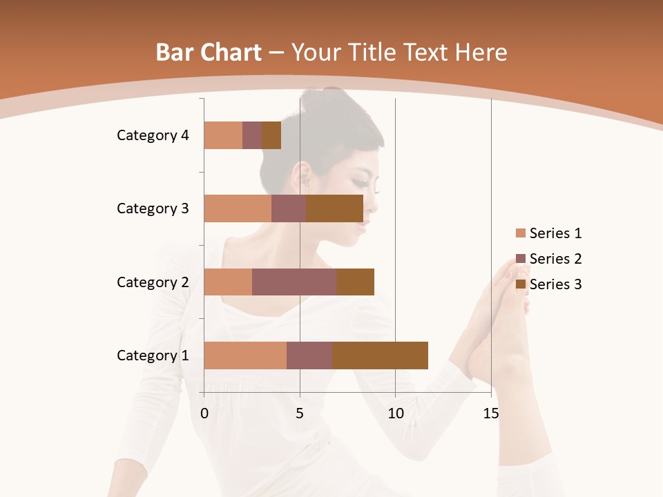 Woman Fit Beautiful PowerPoint Template