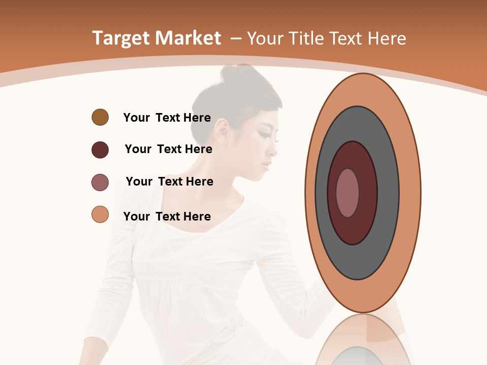 Woman Fit Beautiful PowerPoint Template