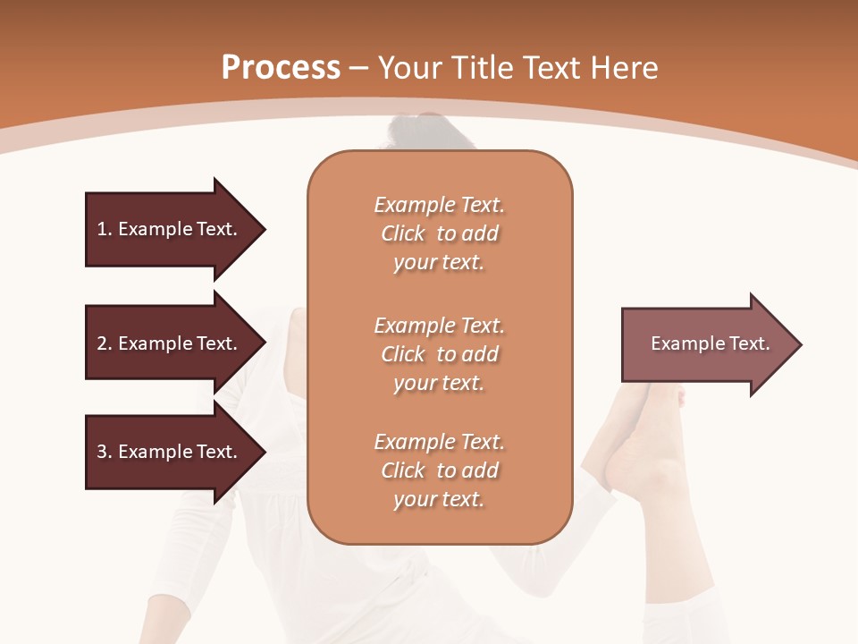 Woman Fit Beautiful PowerPoint Template