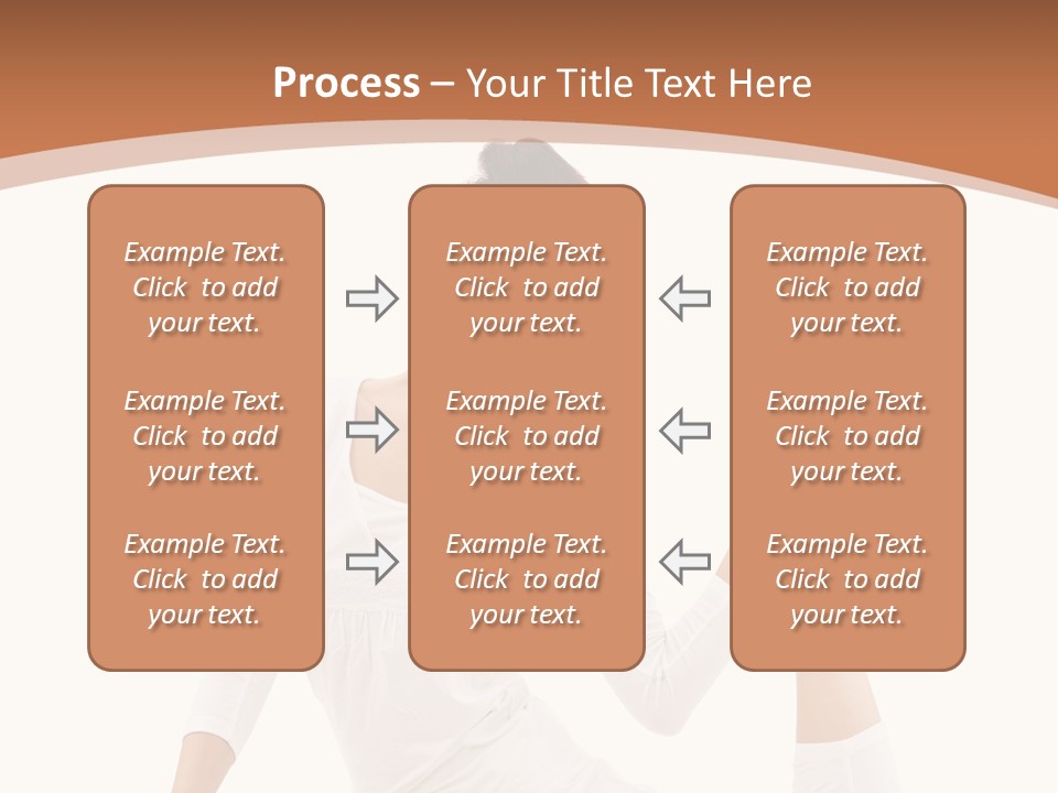 Woman Fit Beautiful PowerPoint Template