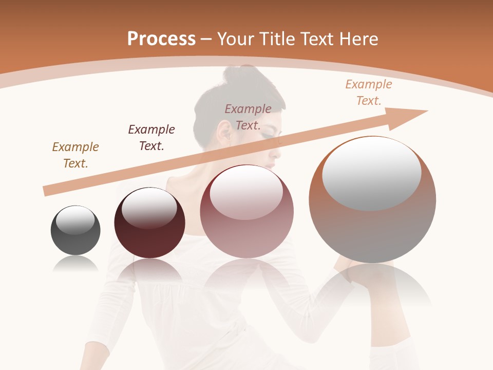 Woman Fit Beautiful PowerPoint Template