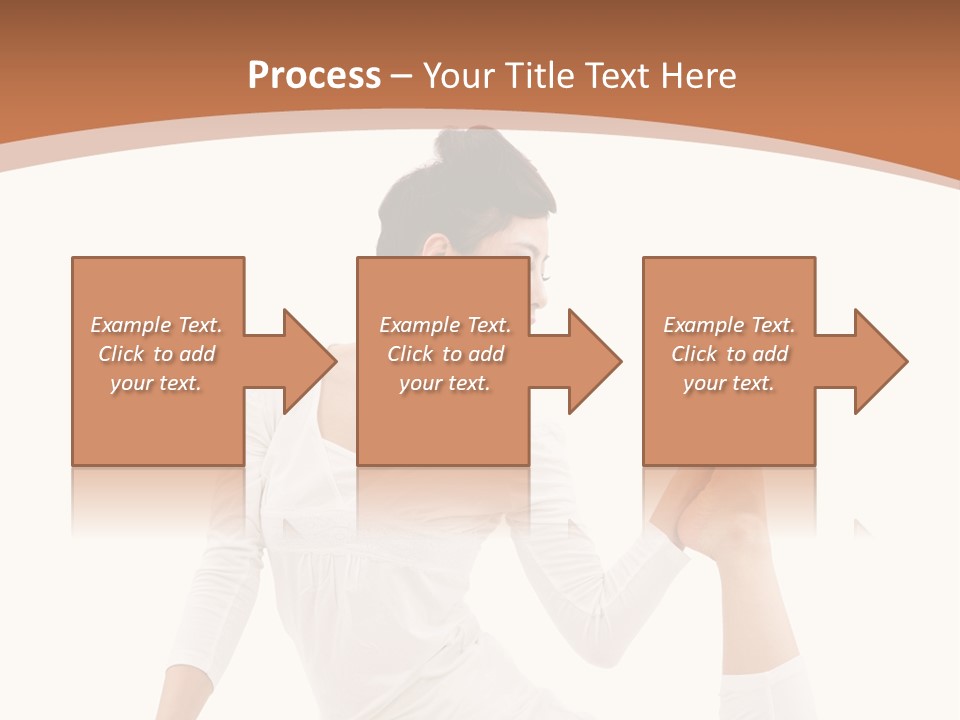 Woman Fit Beautiful PowerPoint Template
