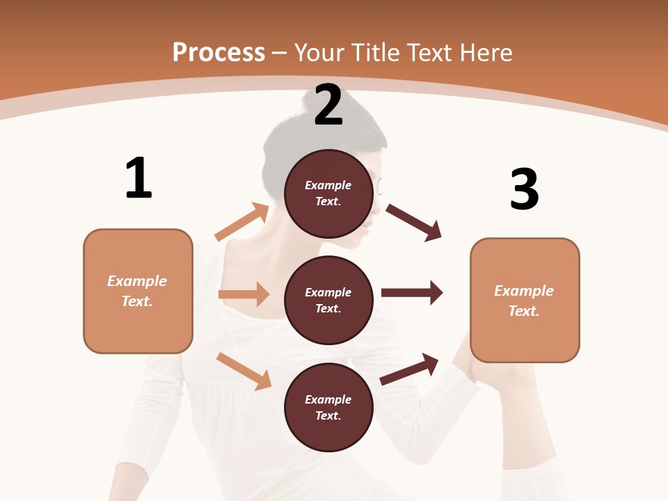 Woman Fit Beautiful PowerPoint Template