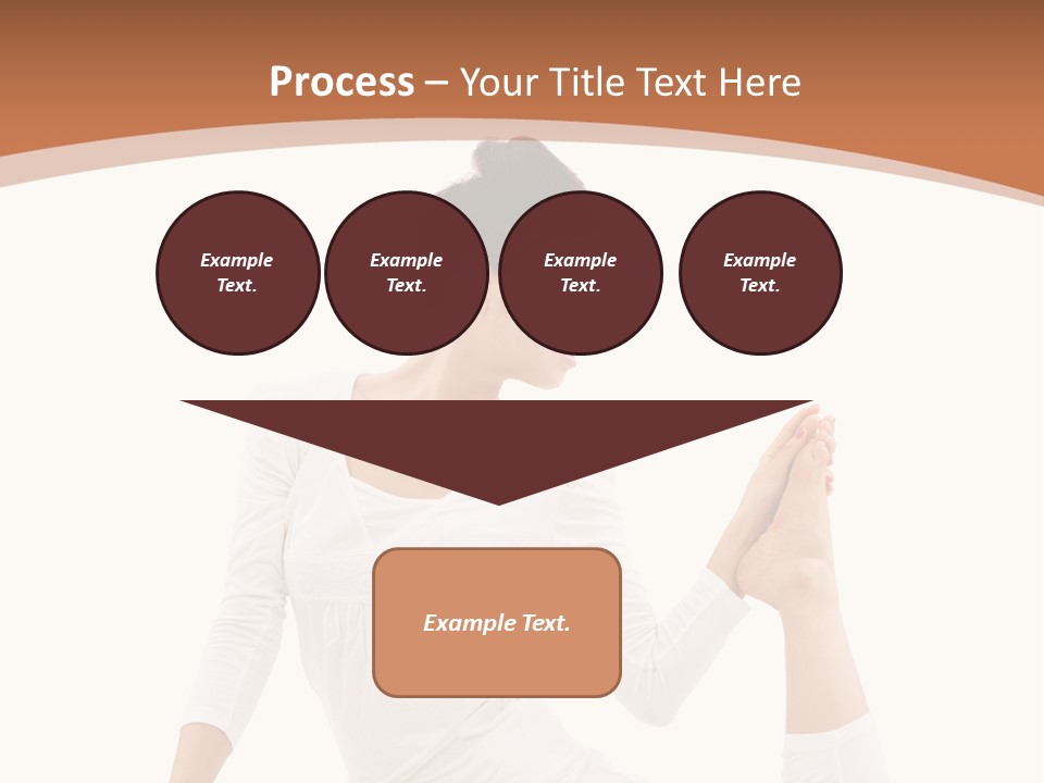 Woman Fit Beautiful PowerPoint Template