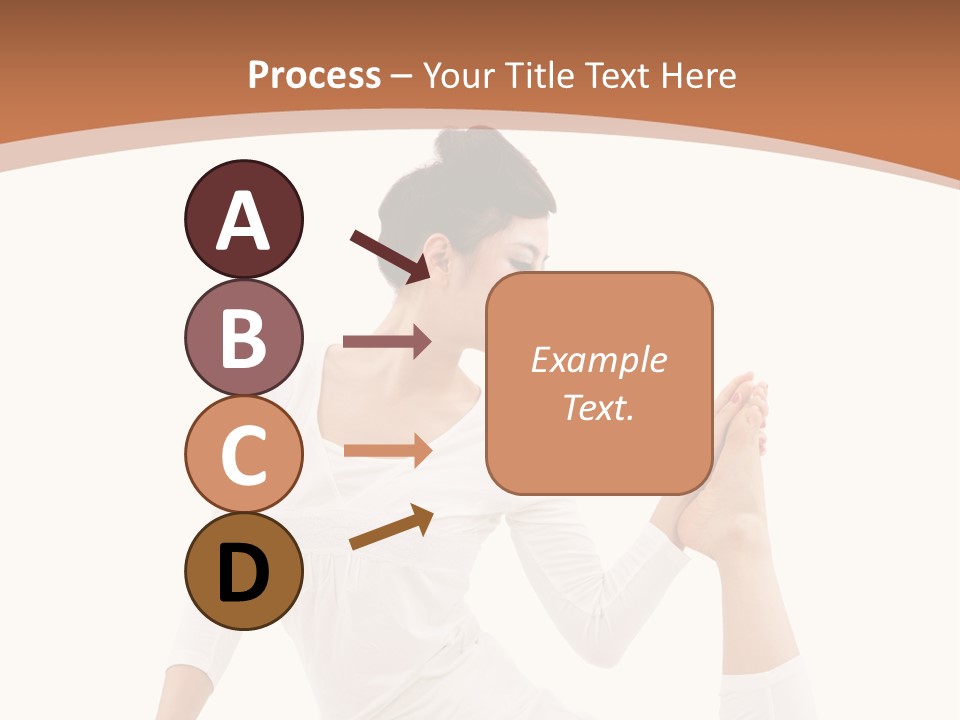 Woman Fit Beautiful PowerPoint Template