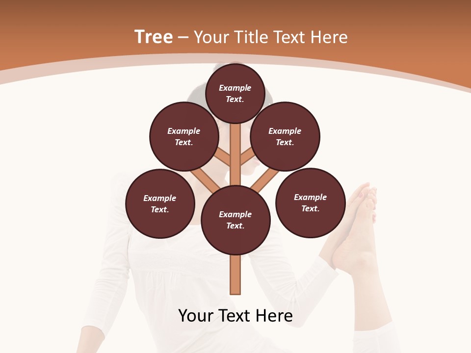 Woman Fit Beautiful PowerPoint Template