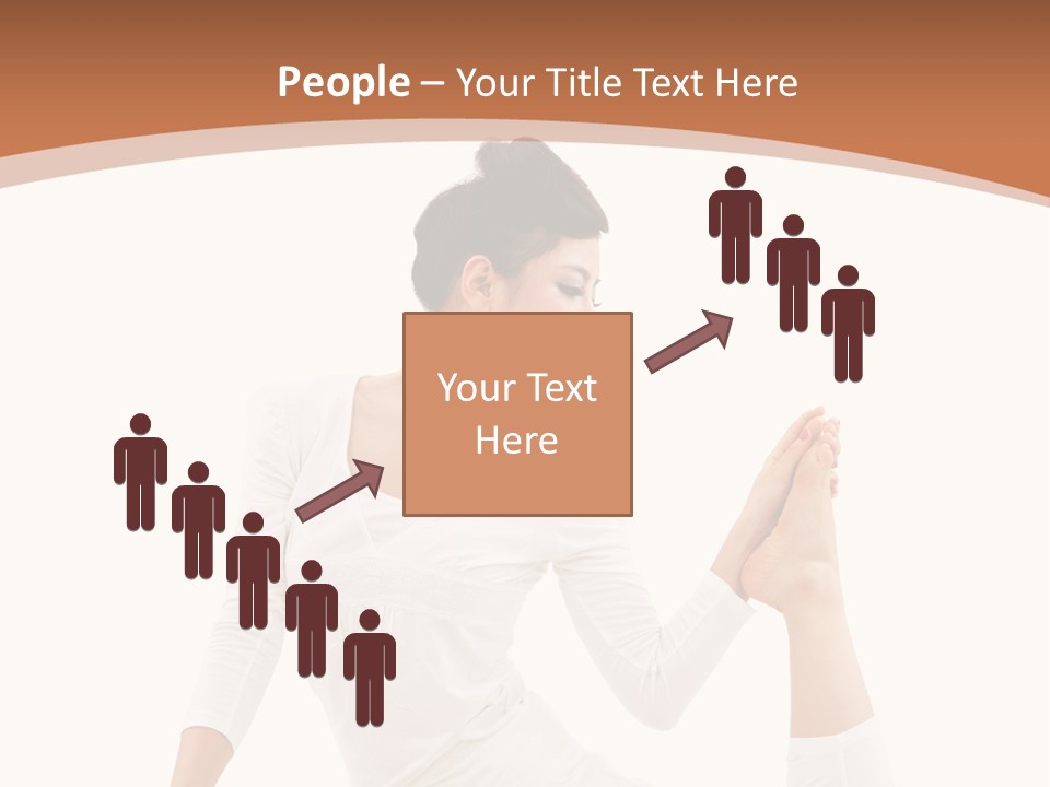 Woman Fit Beautiful PowerPoint Template