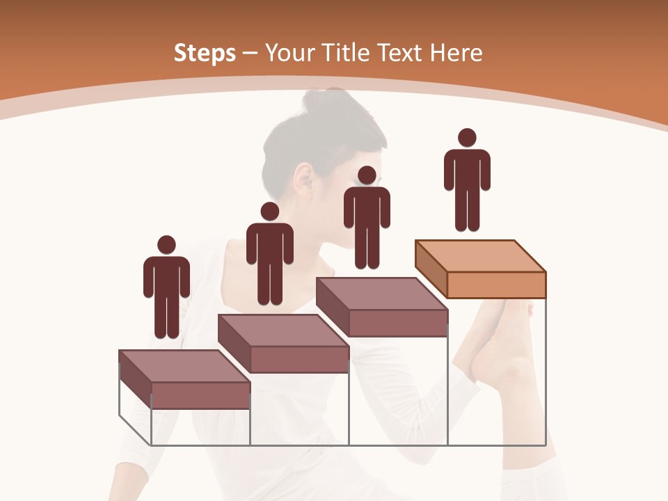 Woman Fit Beautiful PowerPoint Template