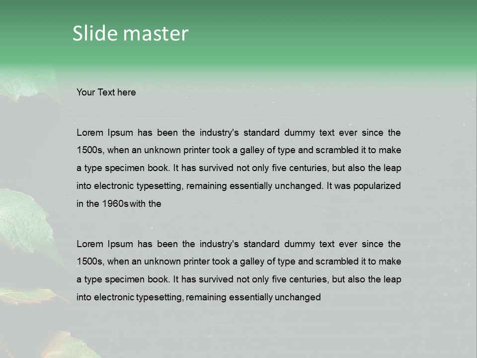 Men Gesture Unity PowerPoint Template